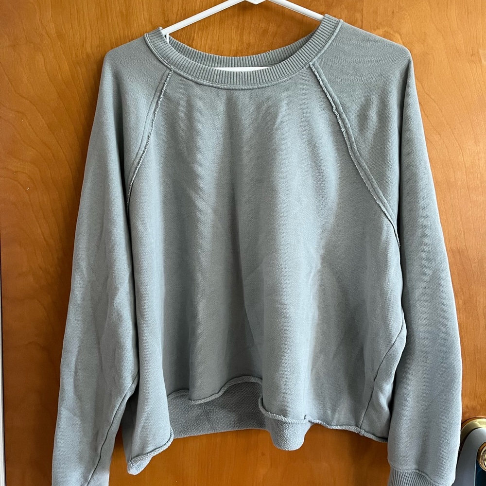 Cropped Aerie Crewneck